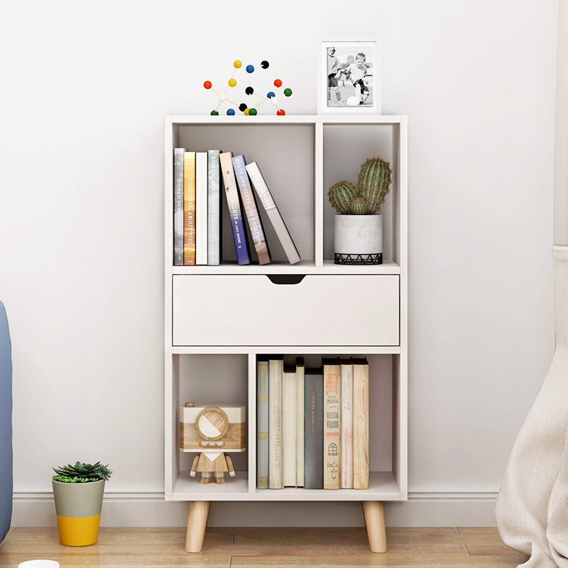 KỆ SÁCH BẮC ÂU CHÂN GỖ 1 CÁNH LẬT - TD1254