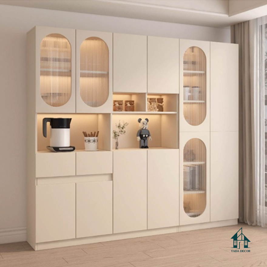 Mẫu tủ bếp kết hợp tủ trang trí TADA Việt Nam - 1
