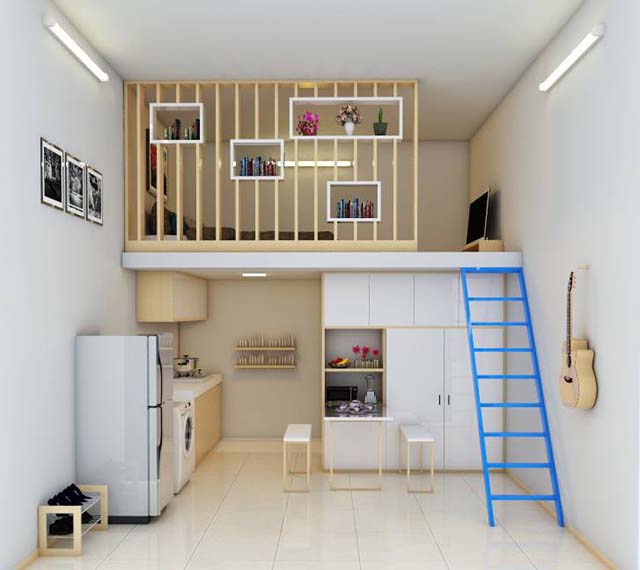 Cách thiết kế nội thất cho căn nhà siêu nhỏ