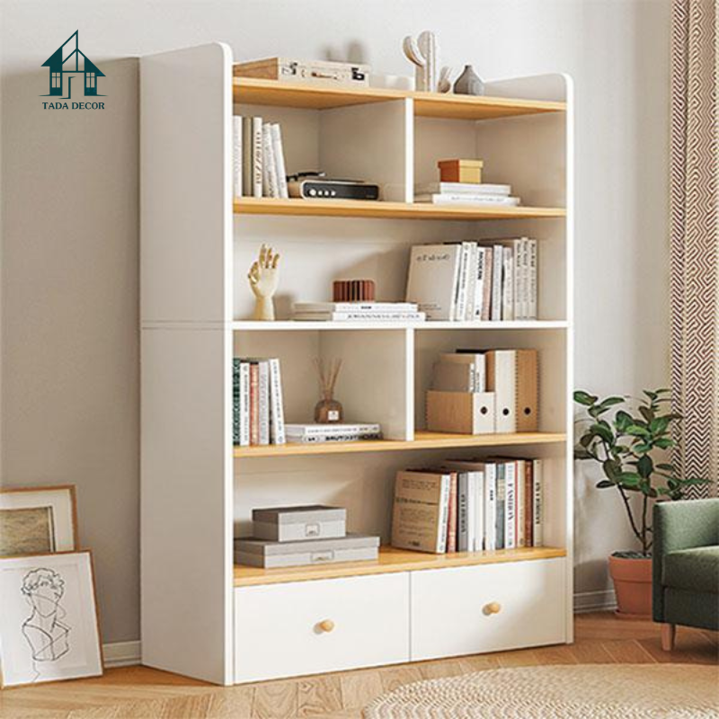 Kệ Sách Gỗ Đa Năng Thiết Kế Hiện Đại - Giải Pháp Tối Ưu Cho Không Gian Lưu Trữ - Thương Hiệu TADA Việt Nam - TDKS113