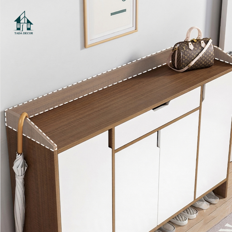 Tủ để giày dép phòng khách hiện đại - 7