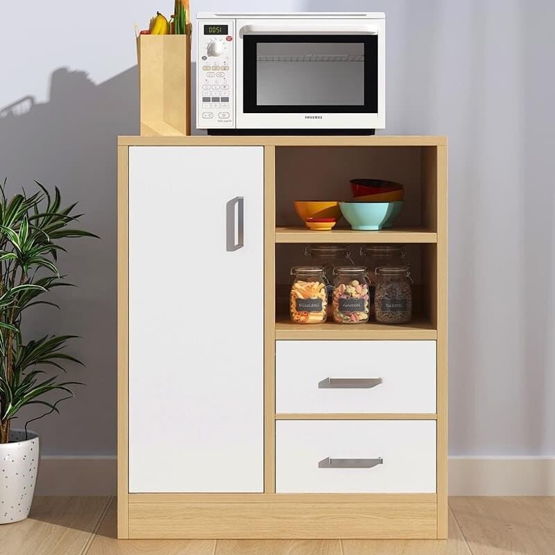 TỦ BẾP 1 CÁNH VÂN SỒI CAO CẤP, TIỆN LỢI THƯƠNG HIỆU TADA - TD3198