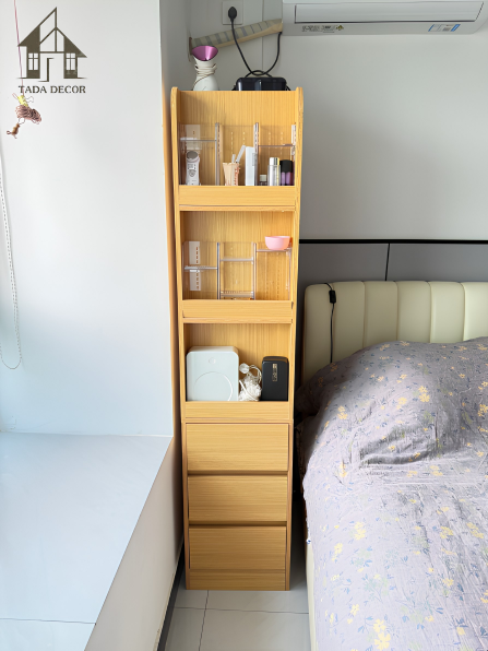 Feedback kệ sách góc tường MDF lõi xanh đa năng đẹp
