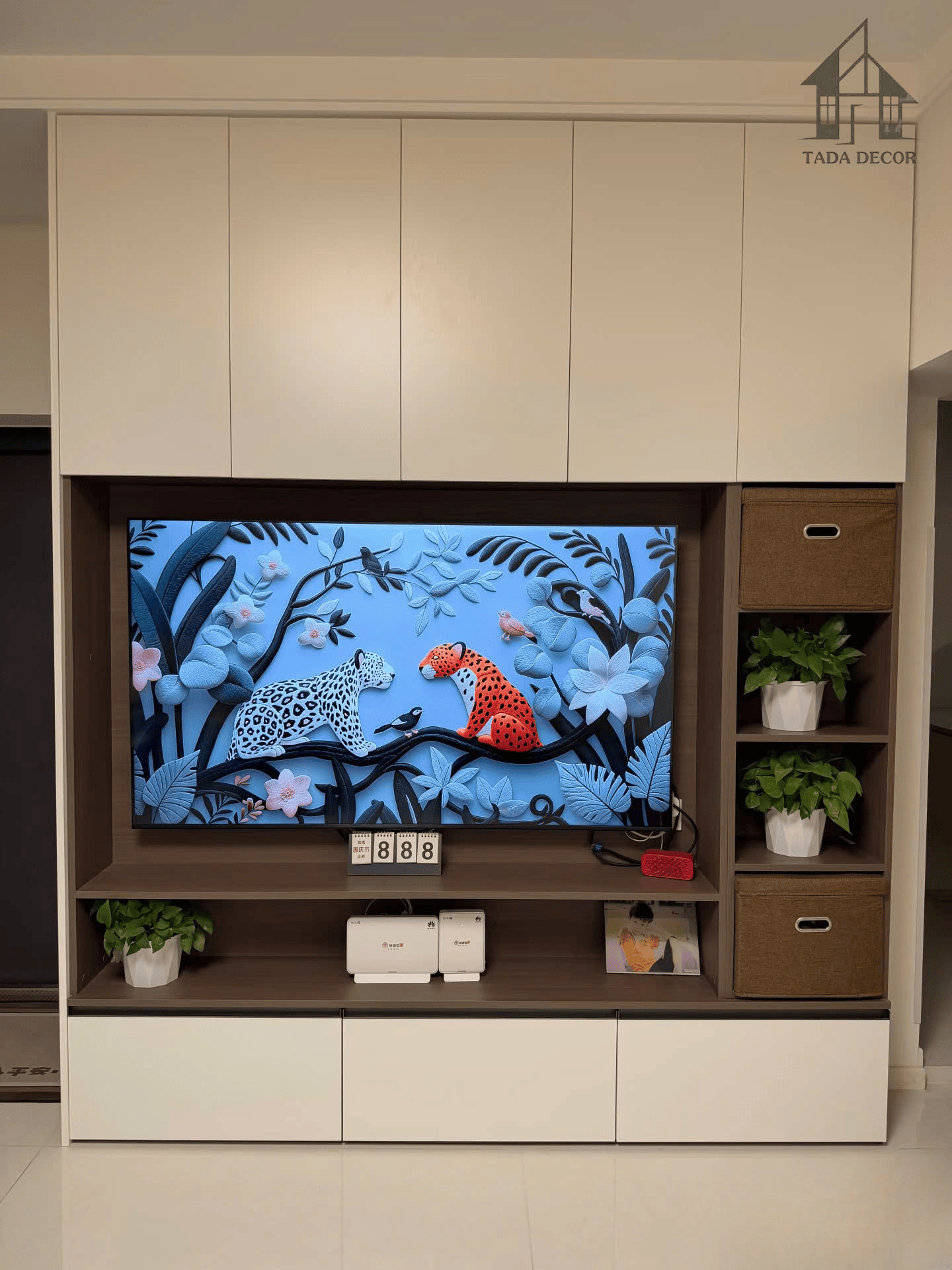 Feedback kệ tivi liền tủ TADA – giải pháp tối ưu phòng khách