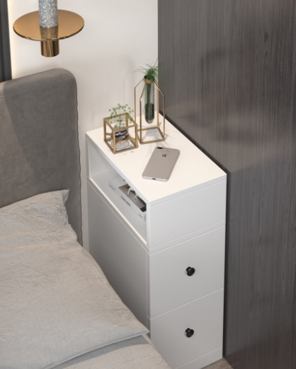 Tủ tab đầu giường 2 ngăn kéo thương hiệu TADA VIETNAM- TD3043