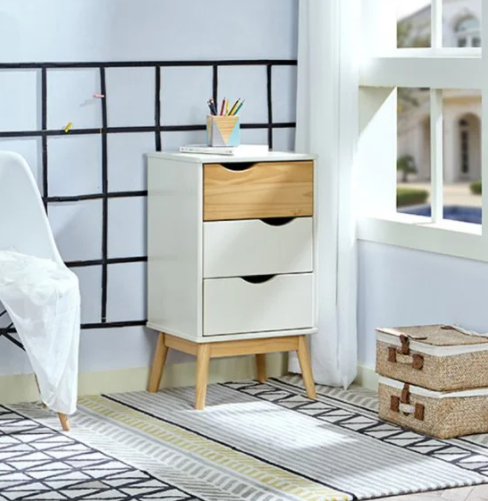 Tab đầu giường 3 ngăn thương hiệu TADA VIETNAM- TD3045
