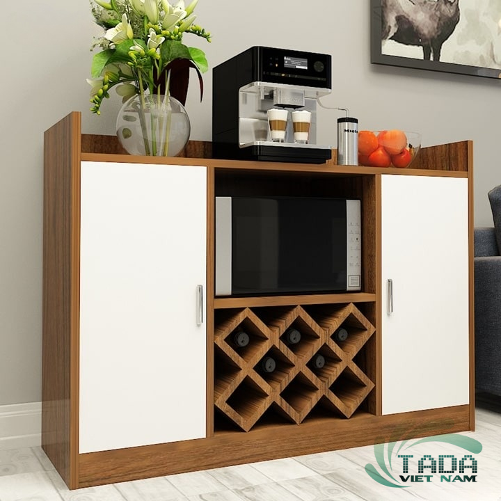 Tủ kệ để lò vi sóng và đồ nhà bếp tiện dụng, chất liệu gỗ MDF, thương hiệu TADA Việt Nam - TD3210