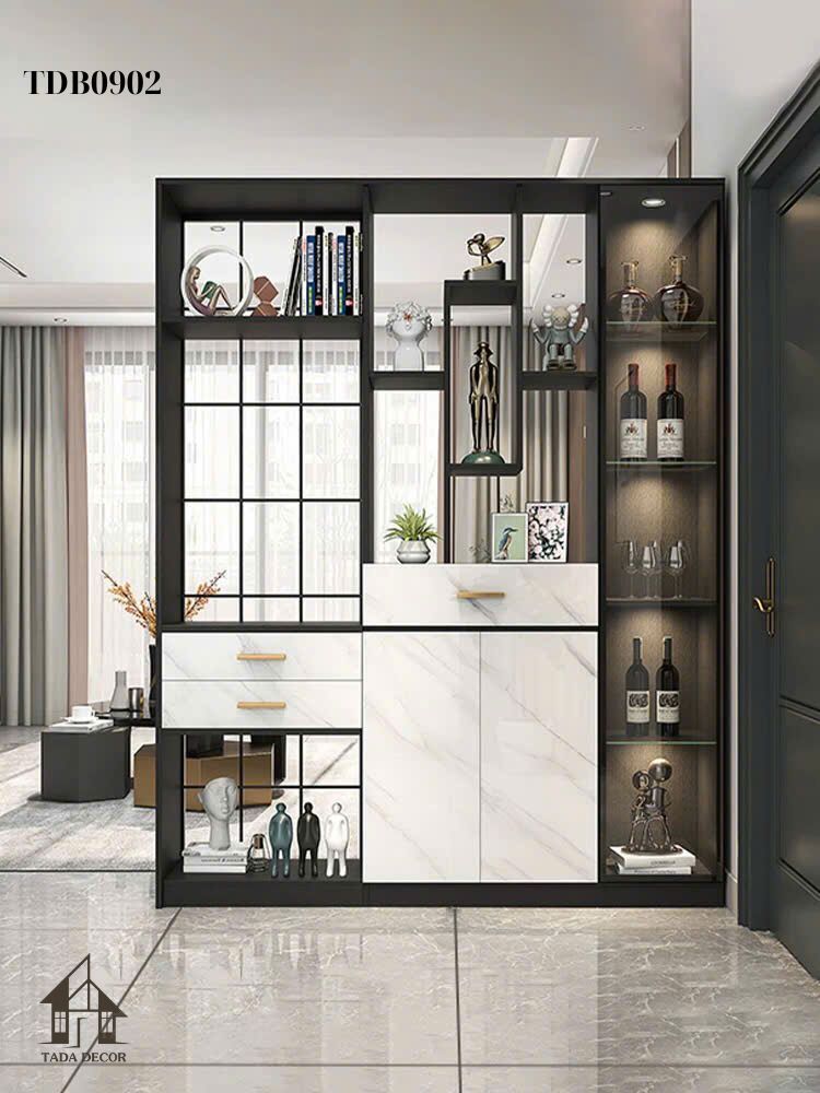 Tủ đa năng TDN0902 – Thiết kế sang trọng, lưu trữ tiện ích, hoàn thiện không gian sống hiện đại