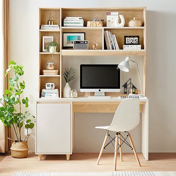 Bàn học đơn giản cho học sinh – thiết kế tối giản, dễ phối nội thất thương hiệu TADA VIỆT NAM- TDBH42