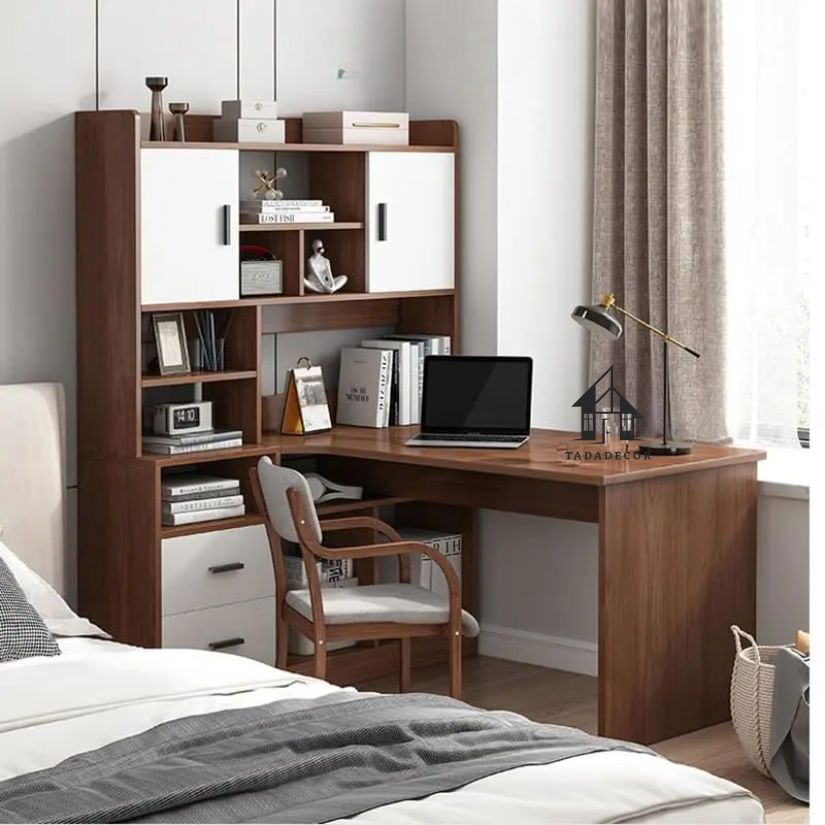 Bàn học gỗ MDF phủ Melamine – chống trầy xước, lau chùi cực dễ thương hiệu TADA VIỆT NAM - TDBH48