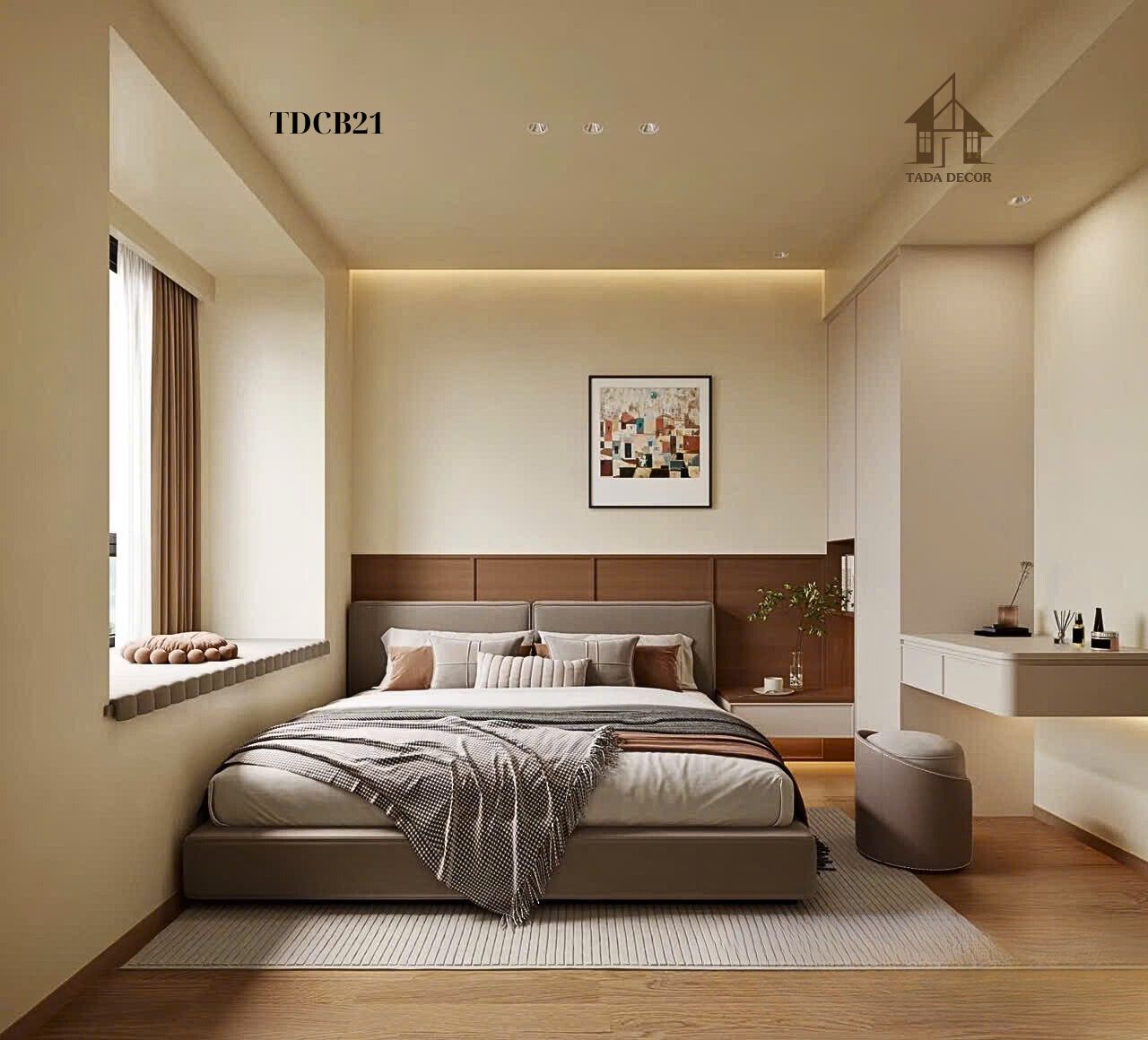 Màu nội thất hợp mệnh Thổ tạo cảm giác vững chãi