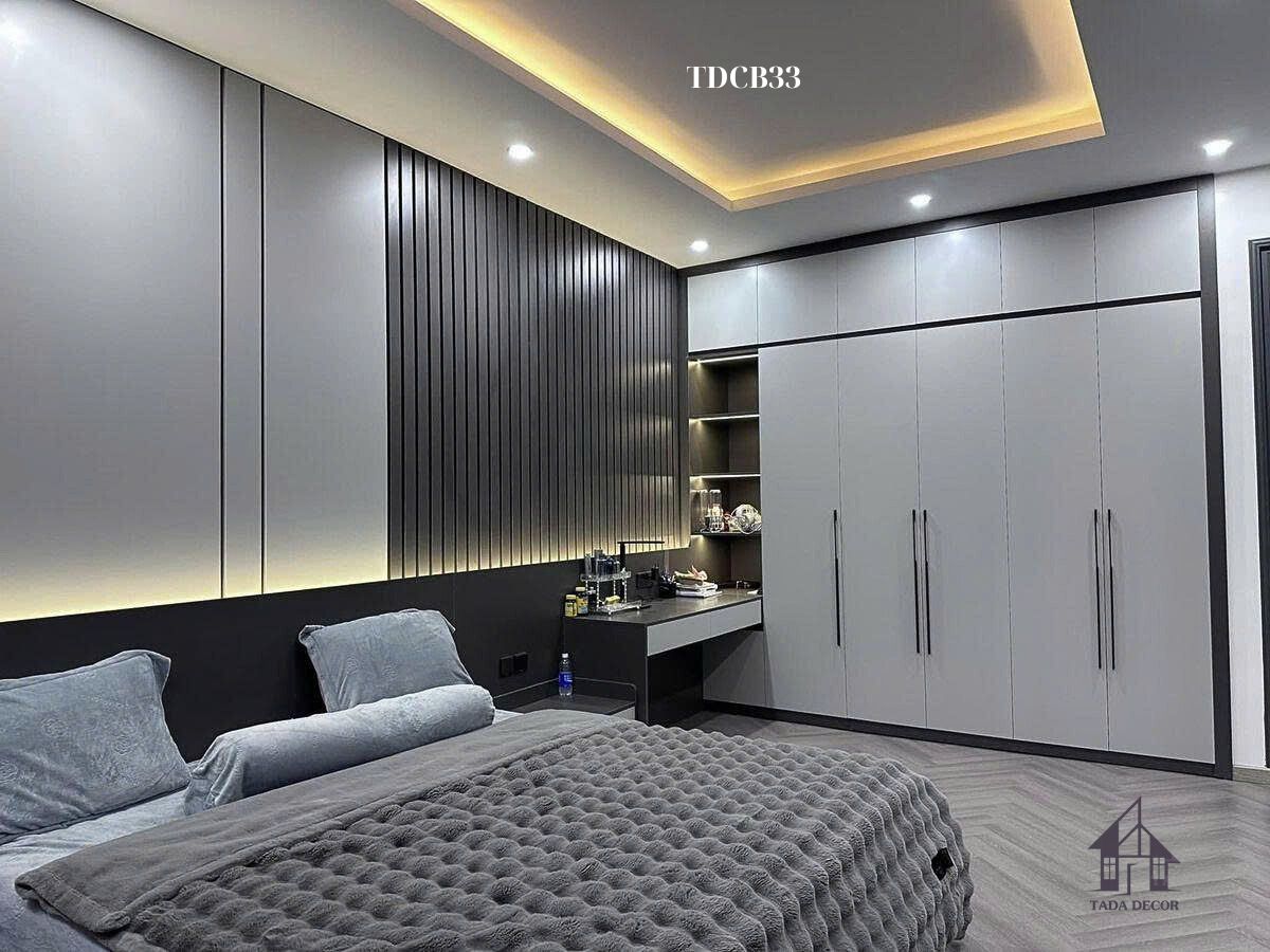 Combo nội thất phòng ngủ TDCB33 – Giường GN213, Tủ GT22 tiện nghi, sang trọng
