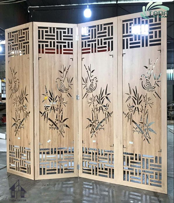 Công trình thực tế vách ngăn bình phong TADA – Thiết kế sang trọng, thi công chuẩn đẹp tại Hà Đông