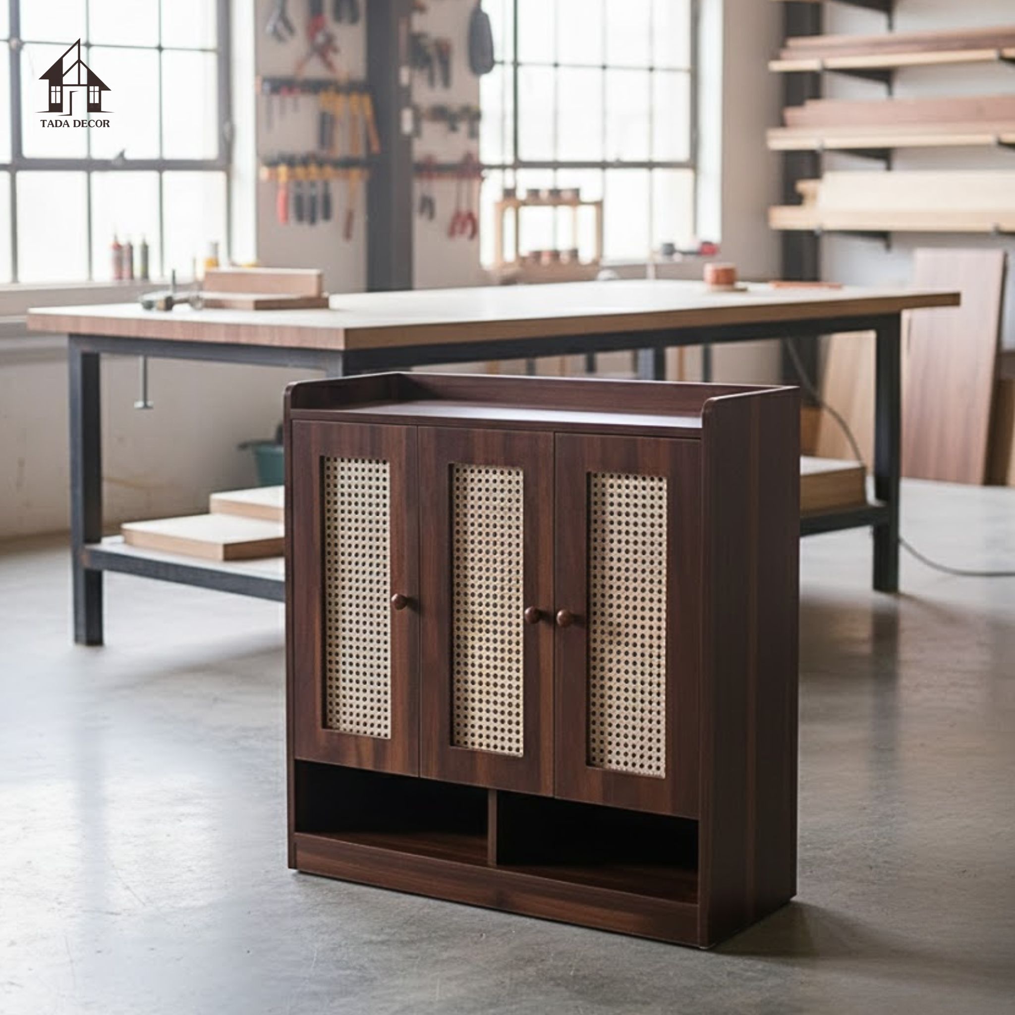 Feedback thực tế mẫu tủ giày dép hiện đại đẹp – Tada Việt Nam