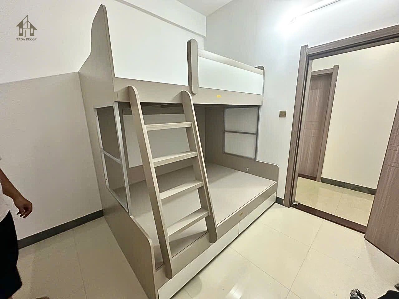 Giường Tầng Gỗ Công Nghiệp Thái Melamine – Công Trình Thực Tế TADA