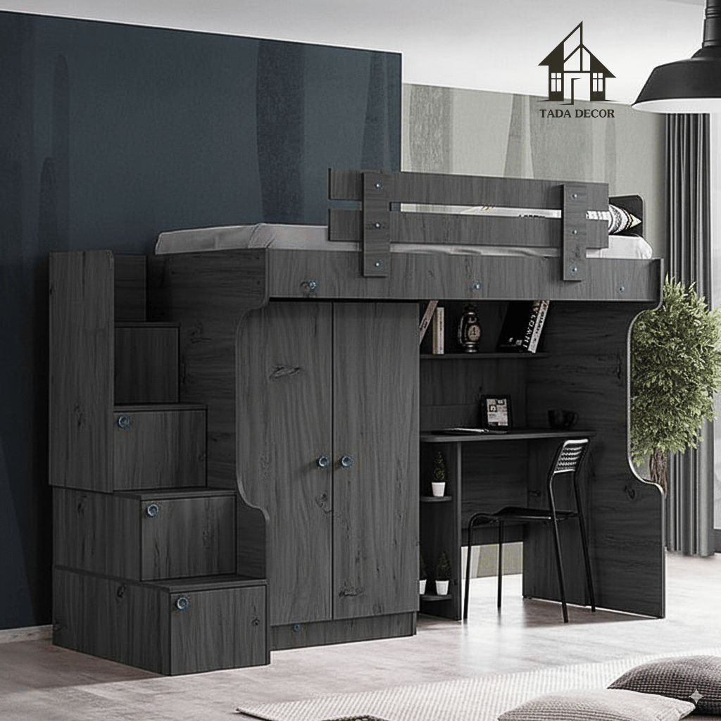 Giường 2 tầng kết hợp nhiều Tiện ích, hiện đại - TDGT2003