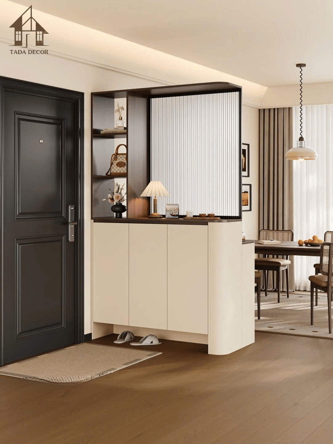 Tủ Đa Năng Ngăn Phòng Gỗ MDF Lõi Xanh | TDTNP02