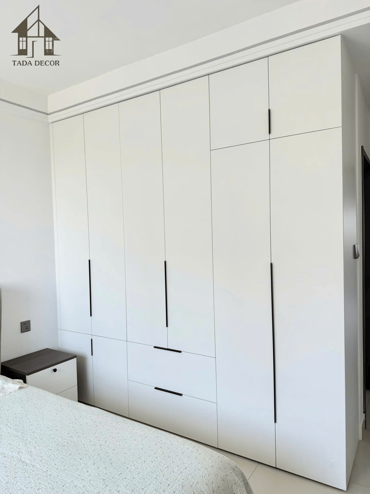 Feedback tủ quần áo MDF lõi xanh kịch trần đẹp