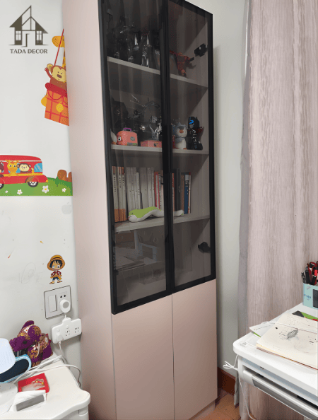 Feedback tủ trưng bày cánh kính TADA bằng MDF lõi xanh đẹp