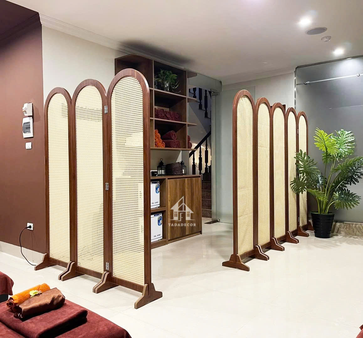 Cần tạo sự cân bằng thị giác khi chọn các mẫu vách ngăn di động