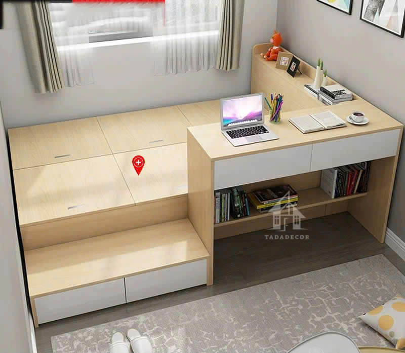 GIƯỜNG ĐA NĂNG KẾT HỢP BÀN LÀM VIỆC TIỆN LỢI THƯƠNG HIỆU TADA- TD202