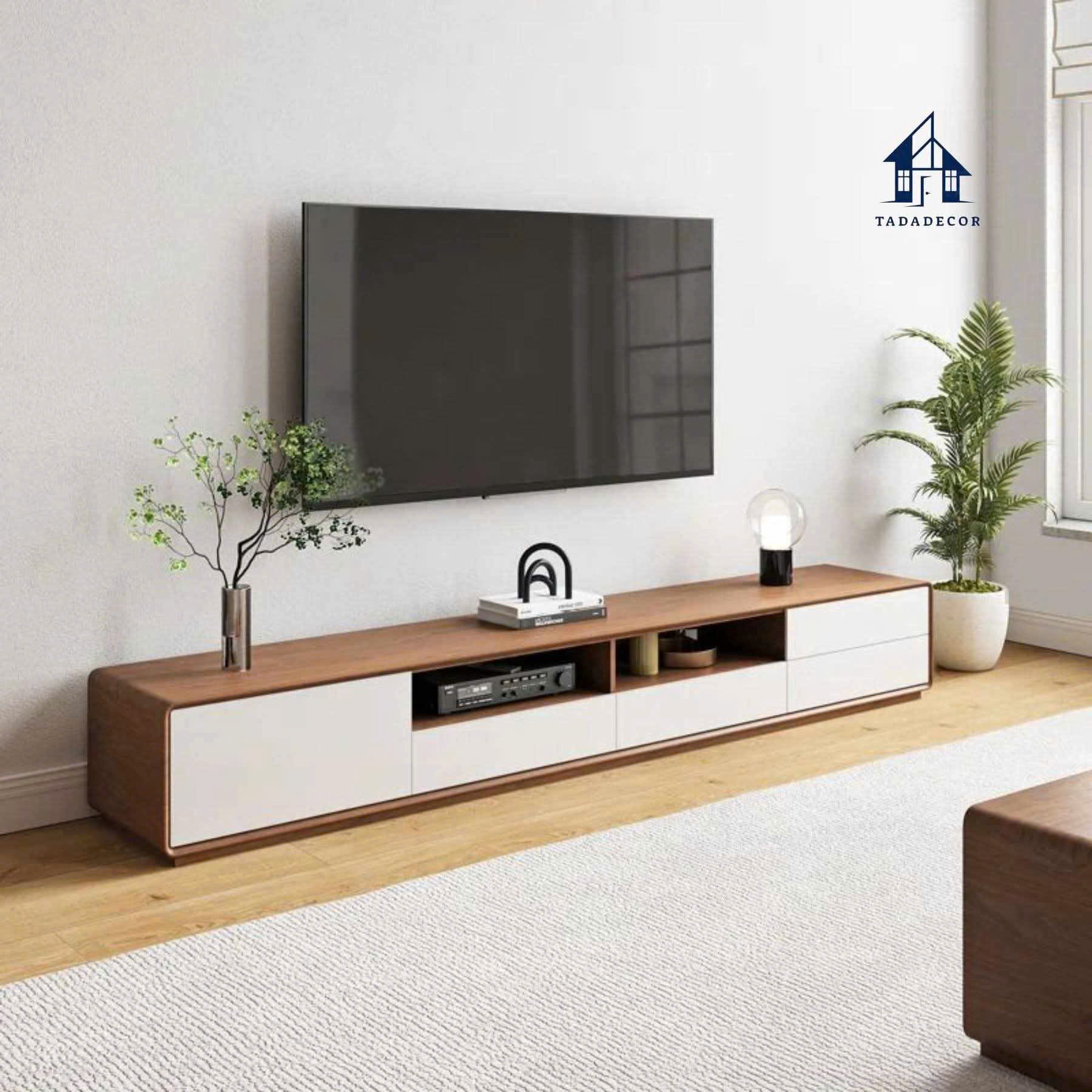 Kệ tivi sàn đơn giản thương hiệu TADA Việt Nam Mẫu Mới TD208