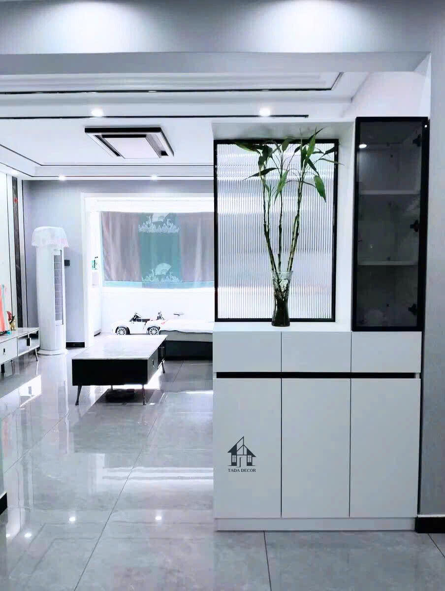 Tủ đa năng ngăn phòng đẹp – Công trình thực tế Nội thất TADA