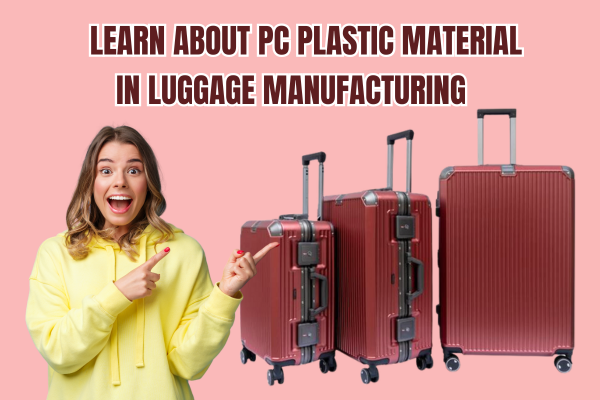 LEARN ABOUT PC PLASTIC MATERIAL IN LUGGAGE MANUFACTURING. IS PC PLASTIC SUITCASE GOOD? WHY?