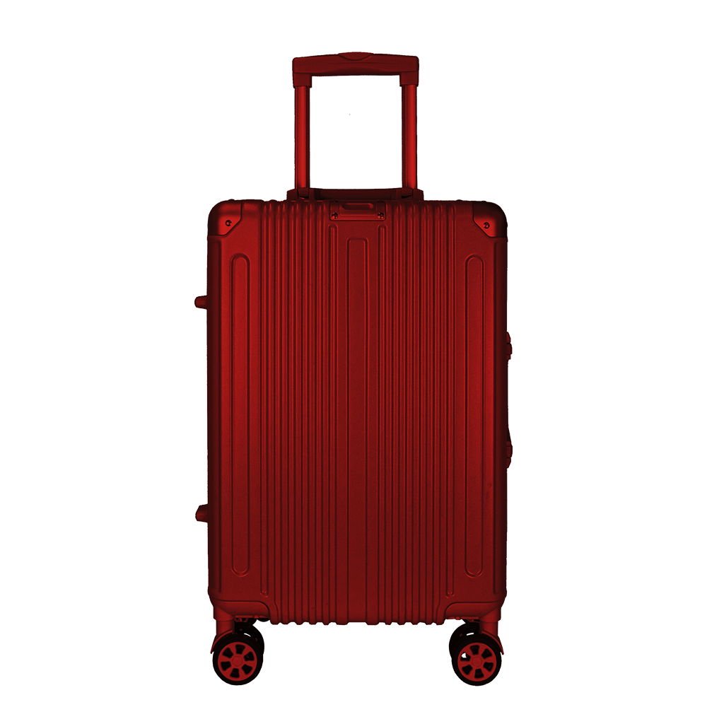 Al alloy frame + PC 810 Hard suitcase, 4 wheels trolley - Set 2 PCS ...