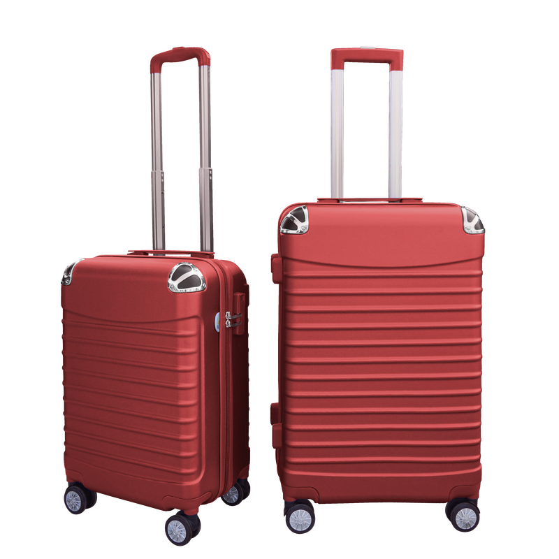 527 ABS Hard suitcase, 4 wheels trolley Set 2 PCS Hung Phat Luggage