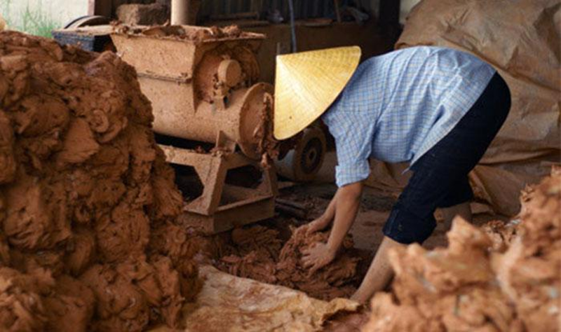 Đất xử lí trước khi sử dụng