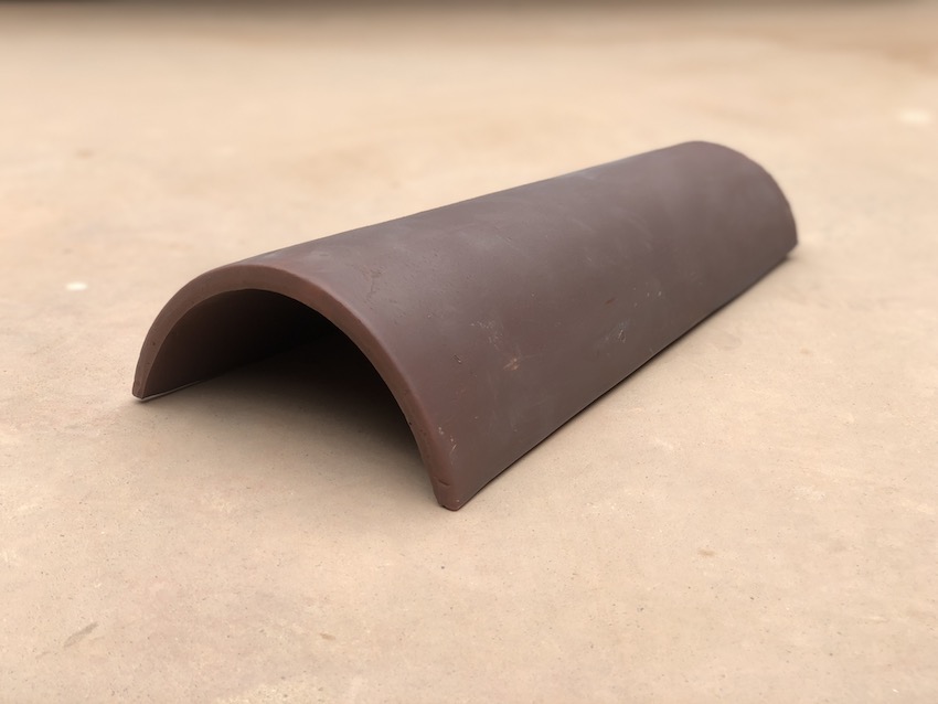 Ngói gốm Địa Trung Hải Nâu đen Vejio Maroon