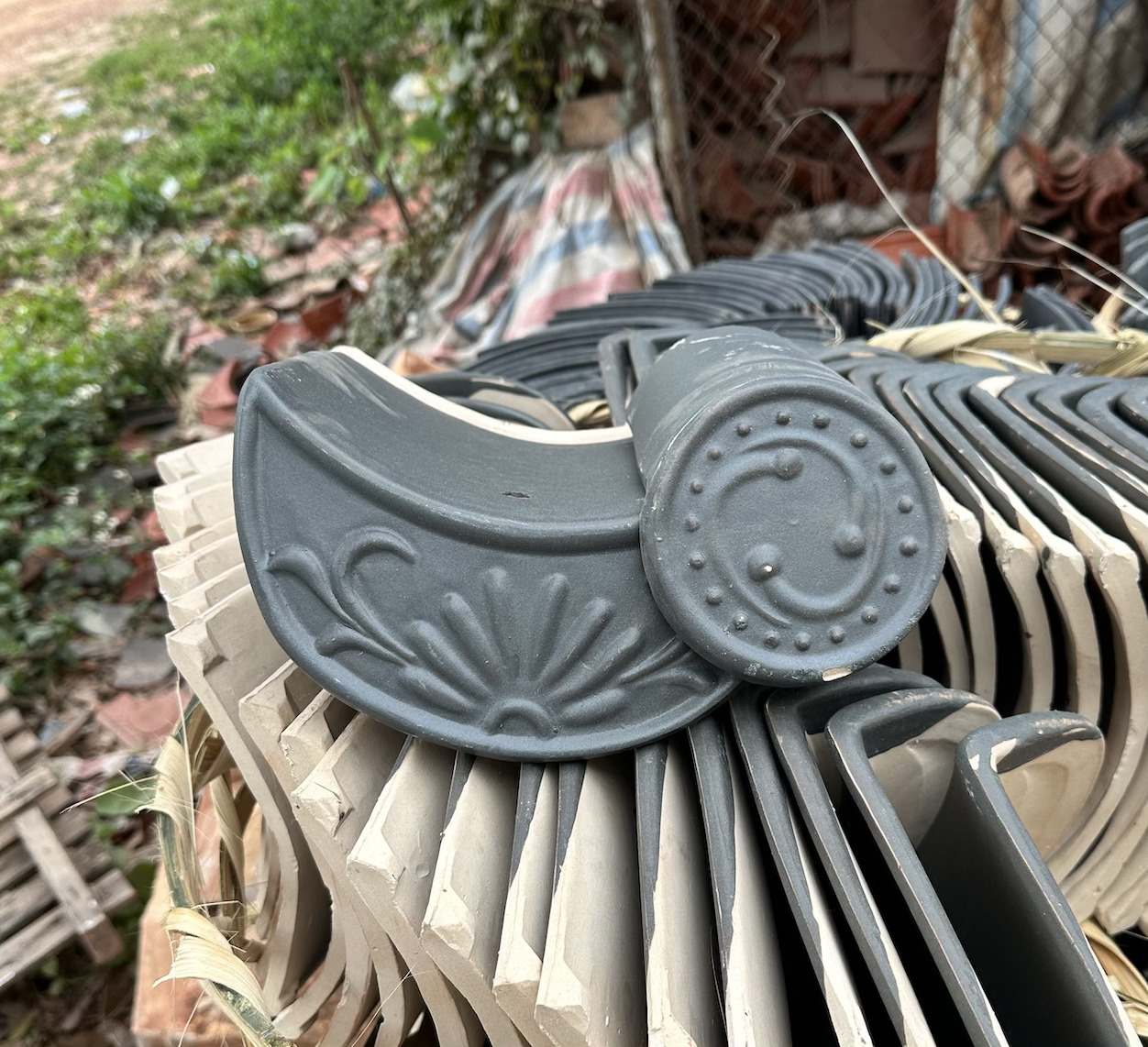 Ngói âm dương Sakura