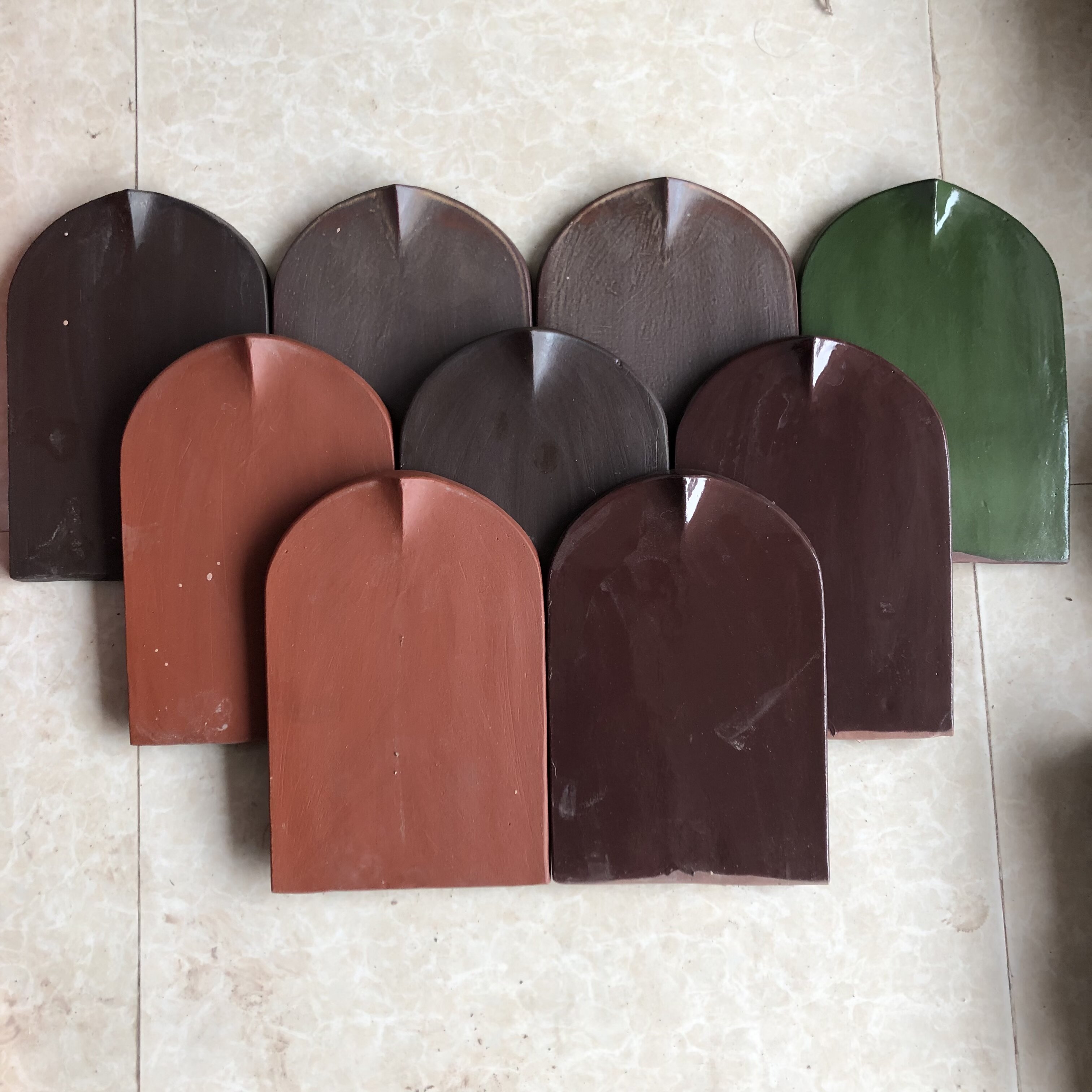 Ngói mũi hài lớn đất nung