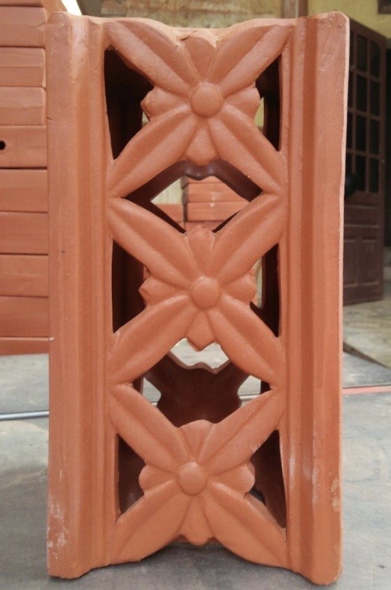 Gạch hoa chanh ba trang trí