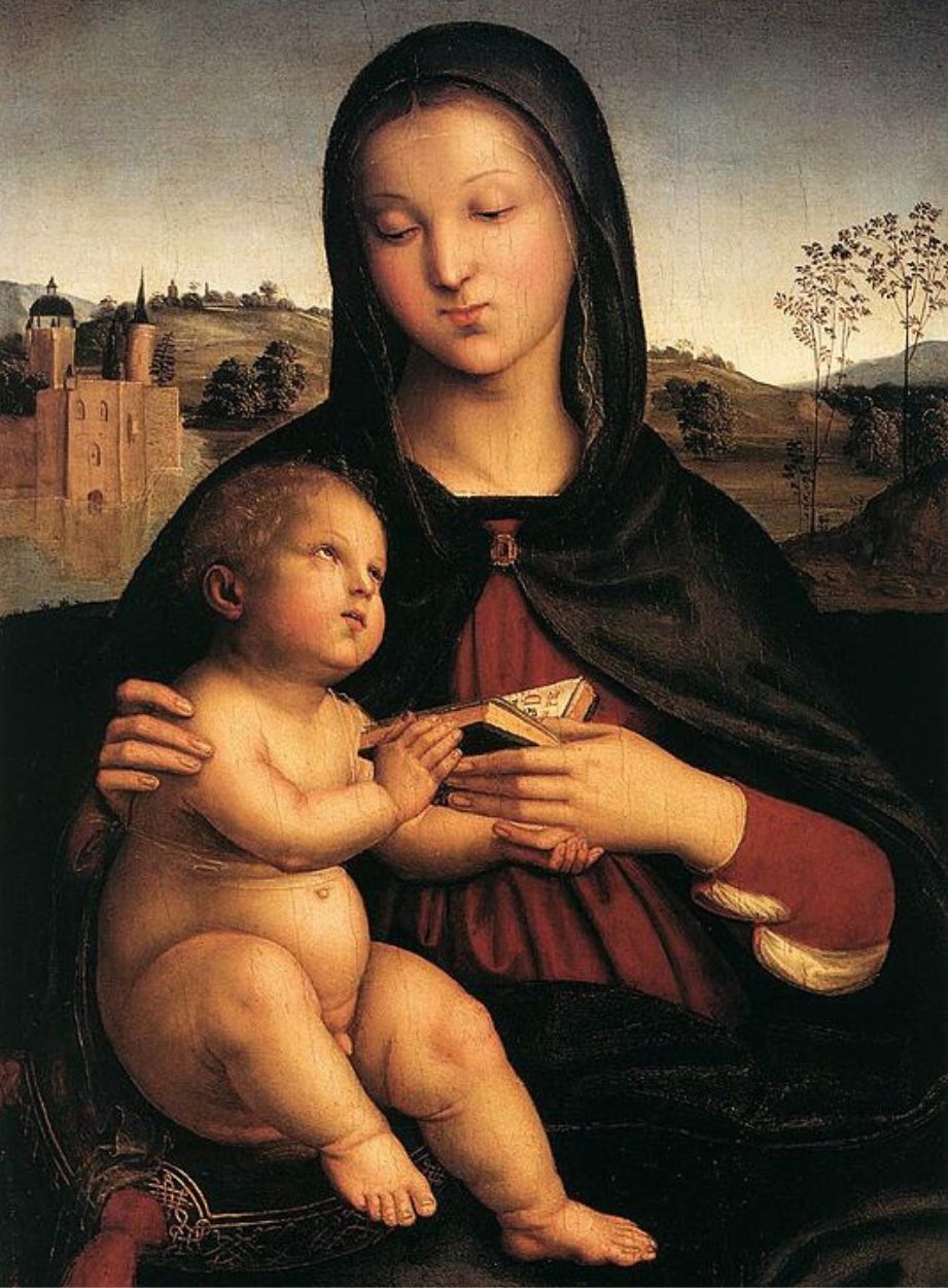 Bức tranh "Madonna and Child" của danh hoạ Raphael