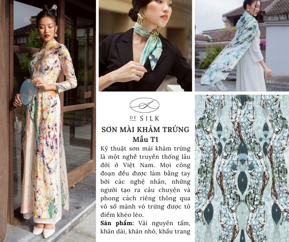 Kỹ thuật sơn mài khảm trứng là một nghề truyền thống lâu đời ở Việt Nam. Mọi công đoạn đều được làm bằng tay bởi các nghệ nhân, những người tạo ra câu chuyện và phong cách riêng thông qua vô số mảnh vỏ trứng được tô điểm khéo léo.