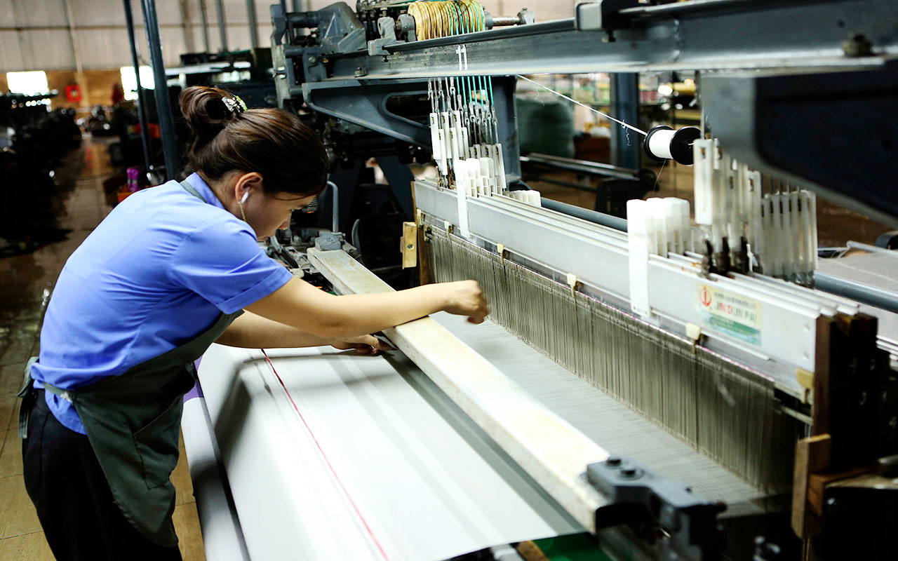 Textile factory in Bao Boc