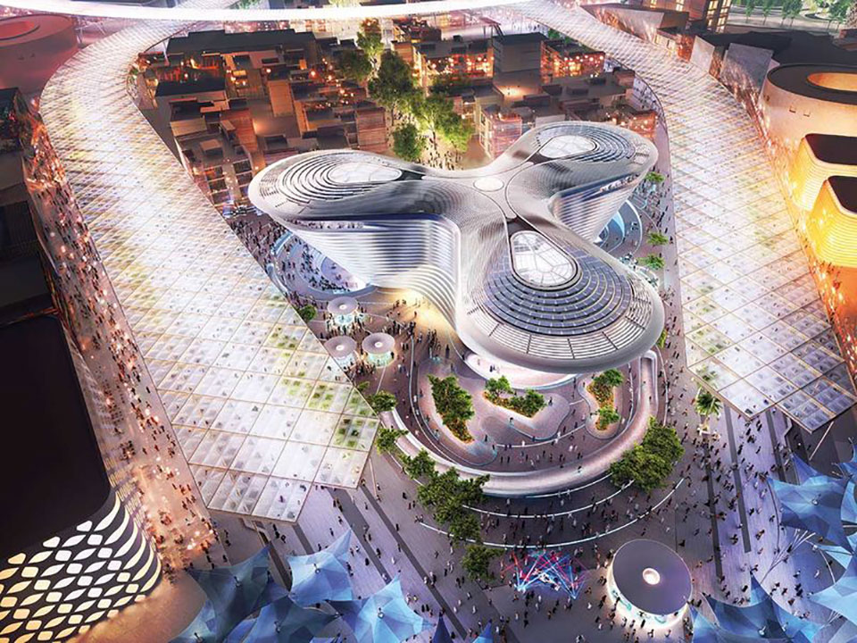 Khu vực diễn ra Expo 2020 Dubai