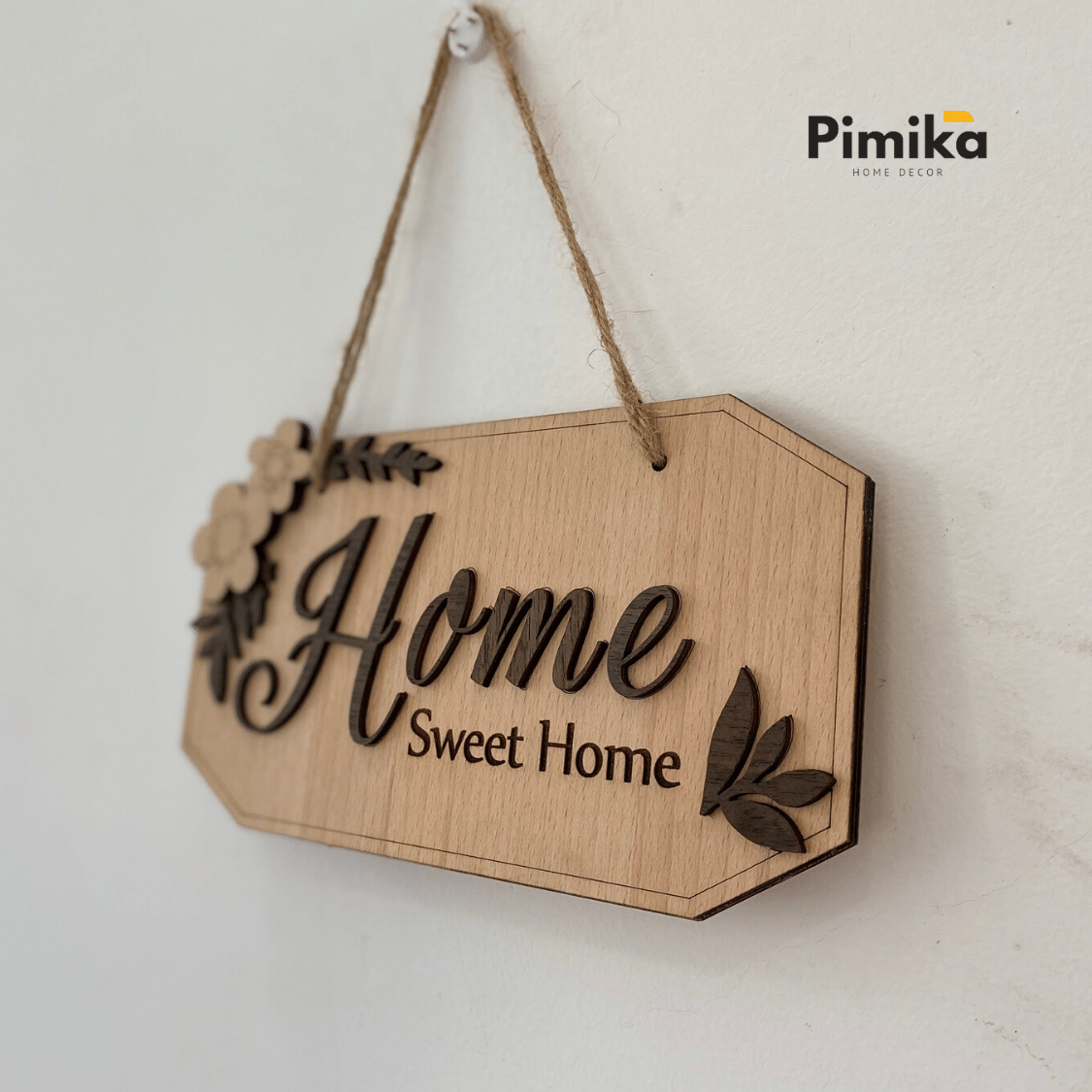 Bảng gỗ treo Home Sweet Home 1 | Pimika Home