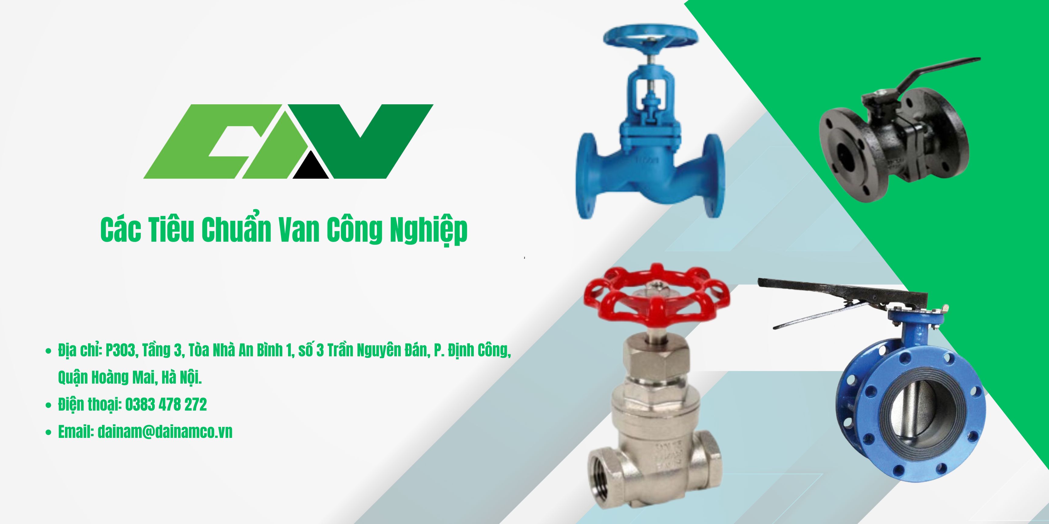 Các tiêu chuẩn van công nghiệp