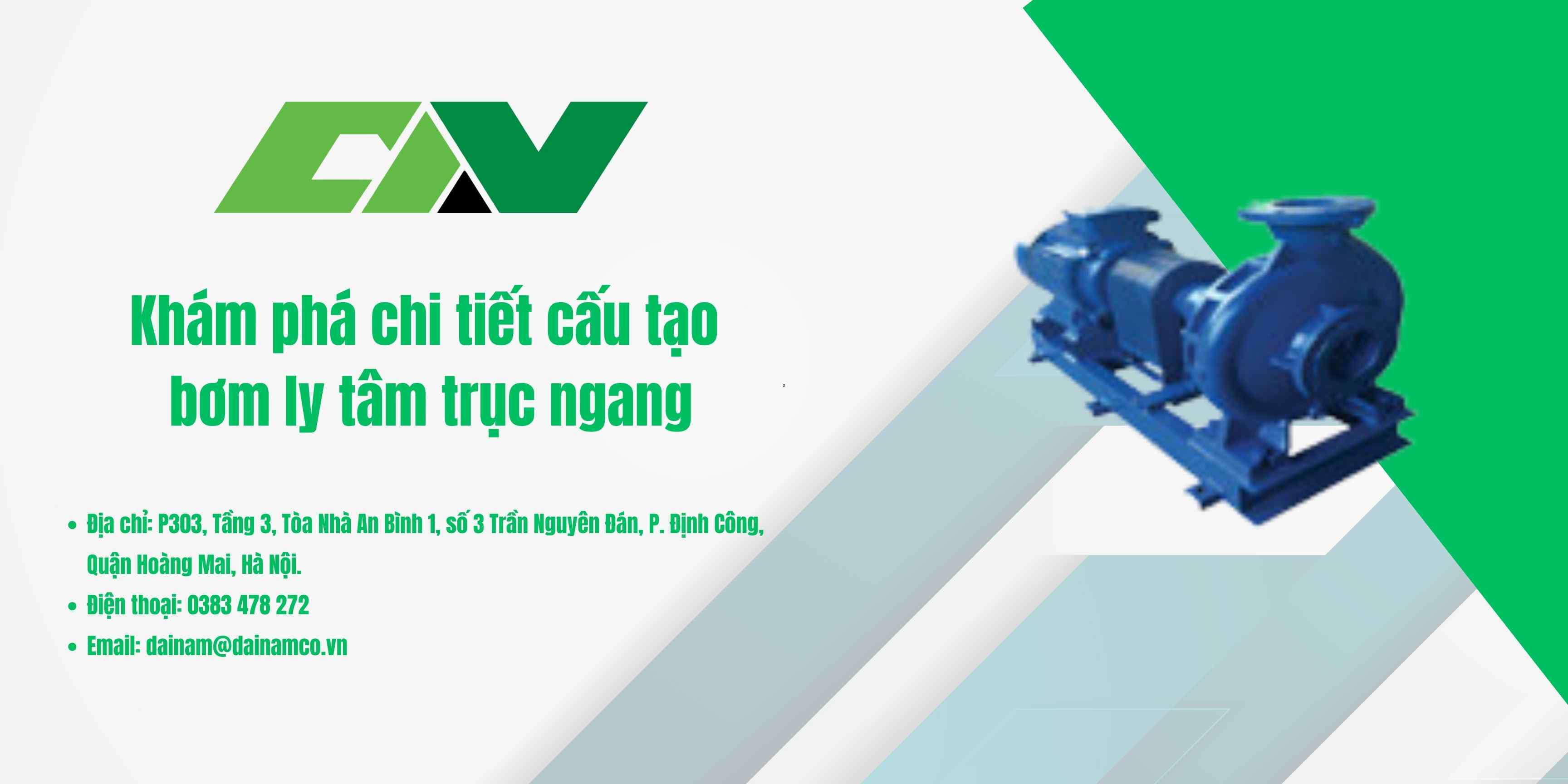 Bơm ly tâm trục ngang