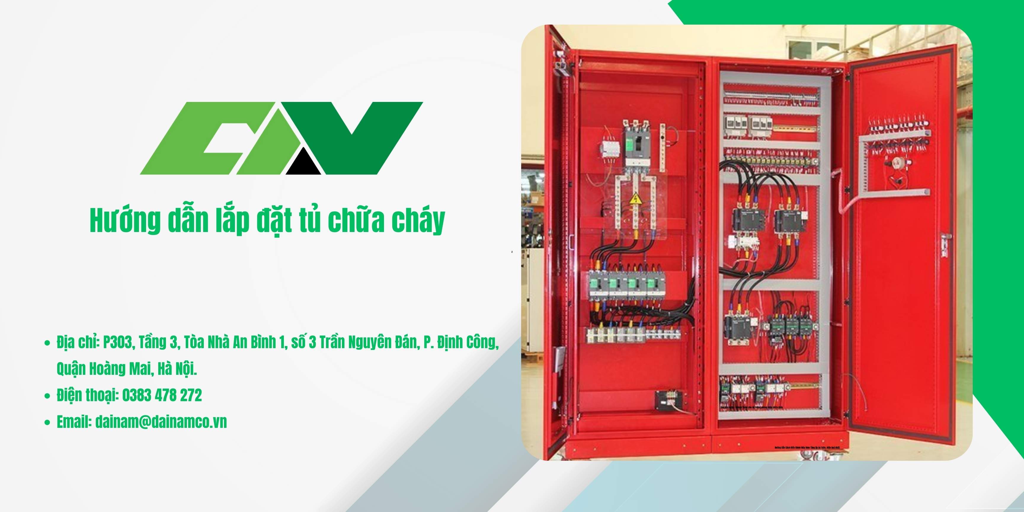Hướng Dẫn Lắp Đặt Tủ Chữa Cháy