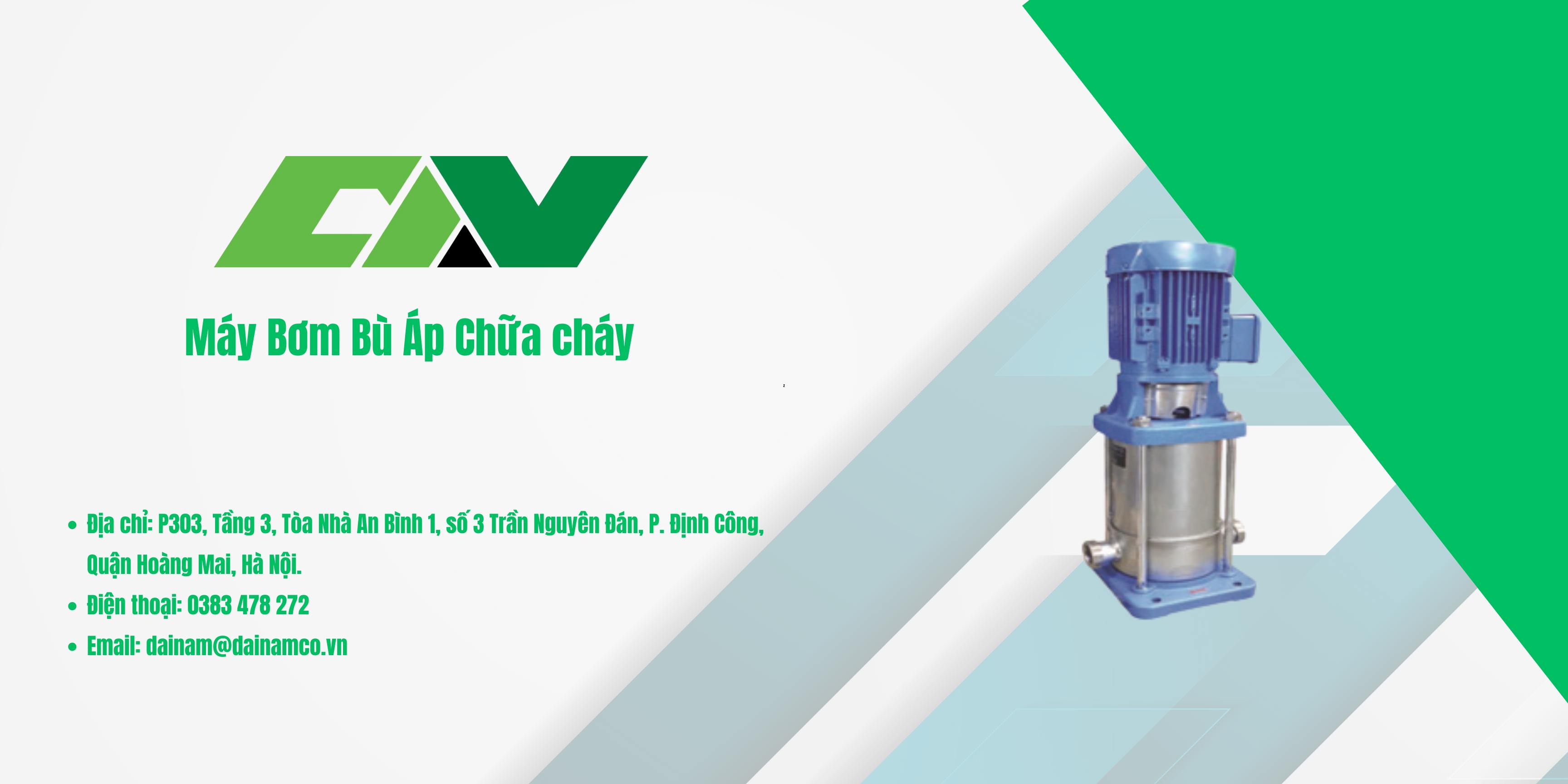 Máy Bơm Bù Áp Chữa cháy