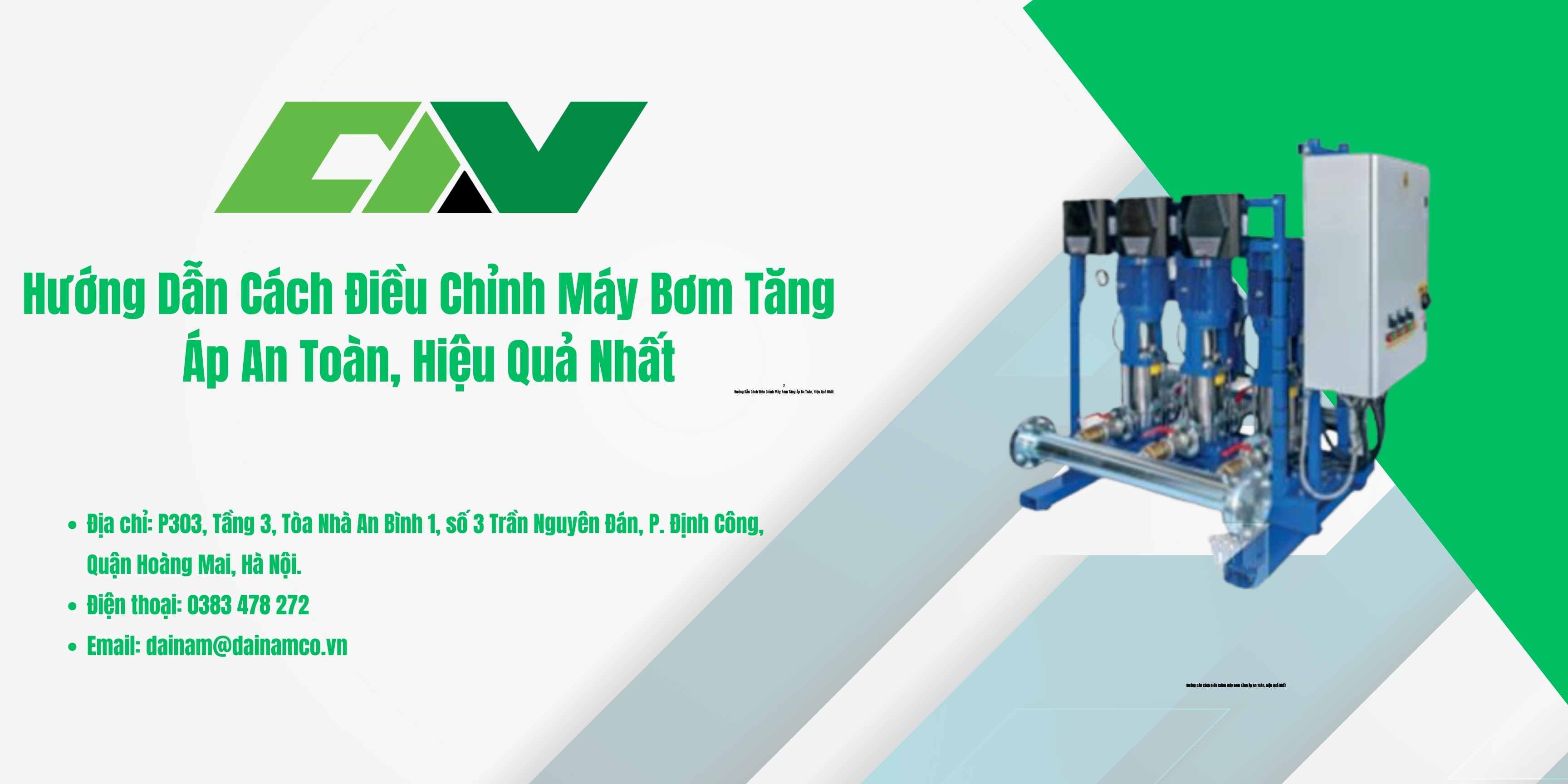 Máy bơm tăng áp