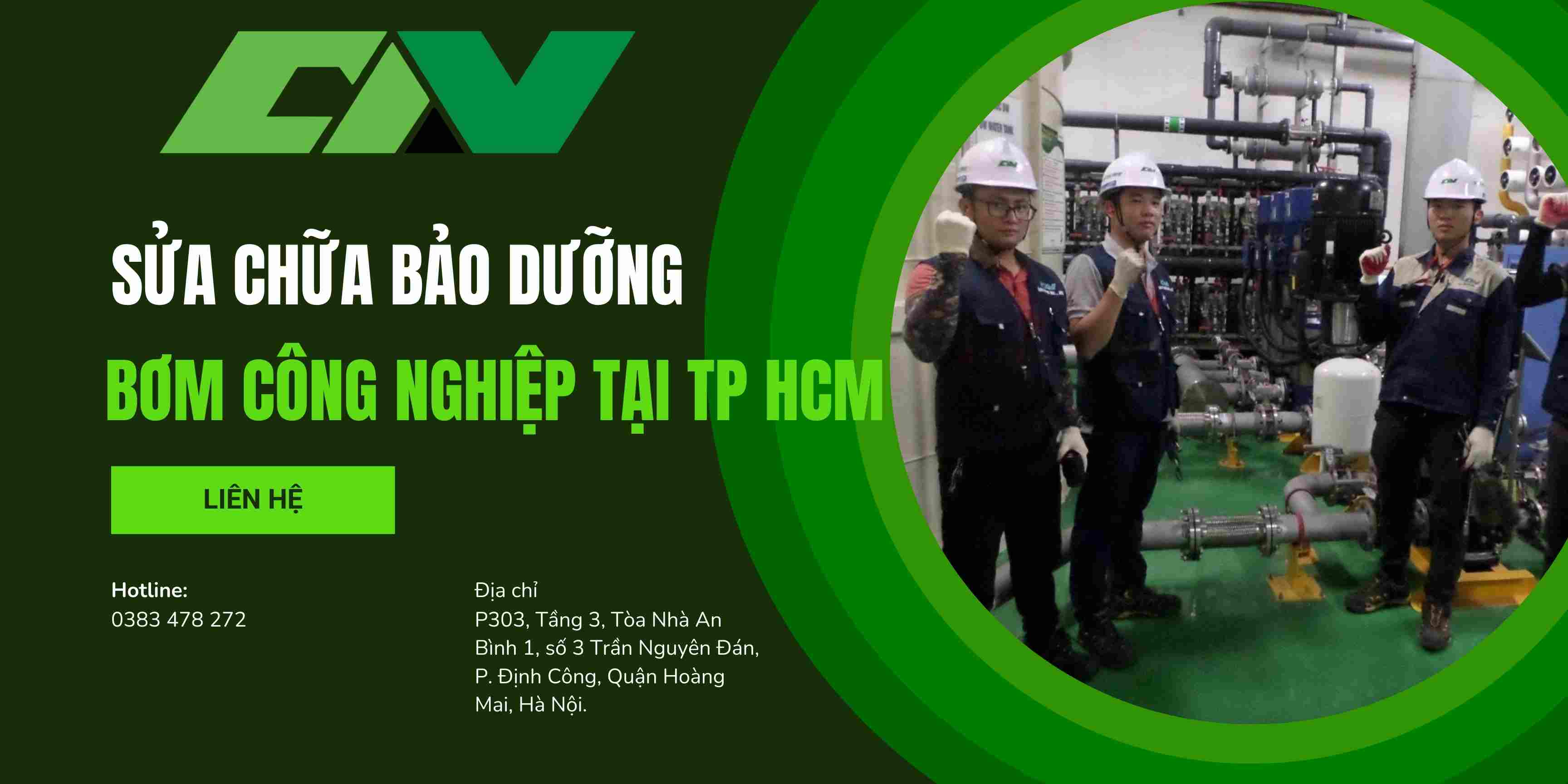 Sửa chữa bảo dưỡng máy bơm công nghiệp tại Hồ Chí Minh