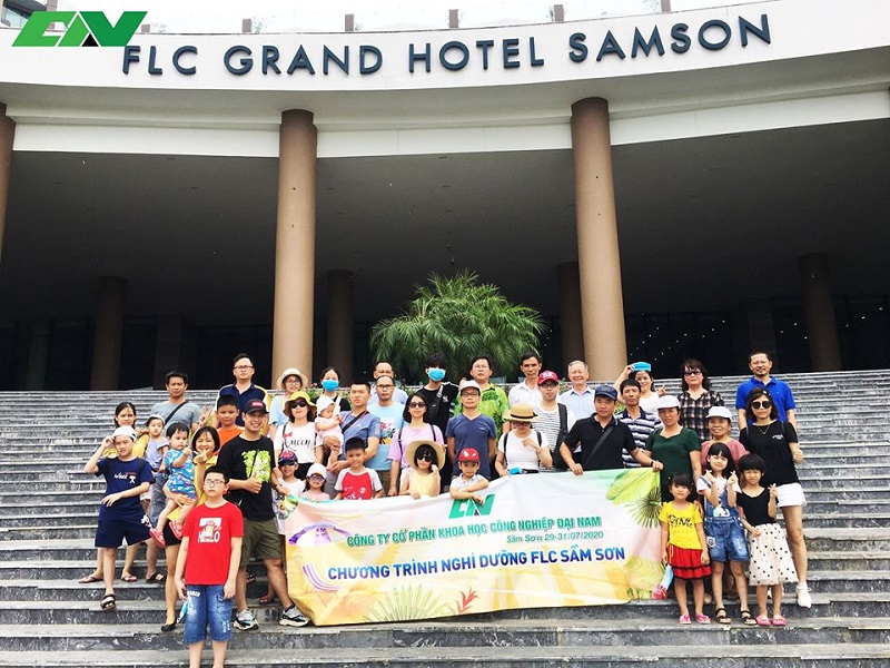 DAI NAM COMPANY TOURIST SUMMER 2020 AT Sam Son FLC - A trip full of inspiration