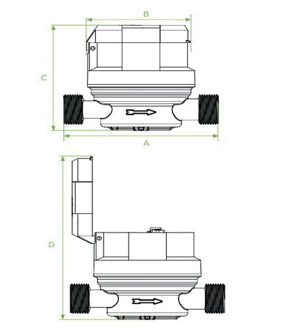 Thông Số Kỹ Thuật của Đồng Hồ Nước TWM-113SS