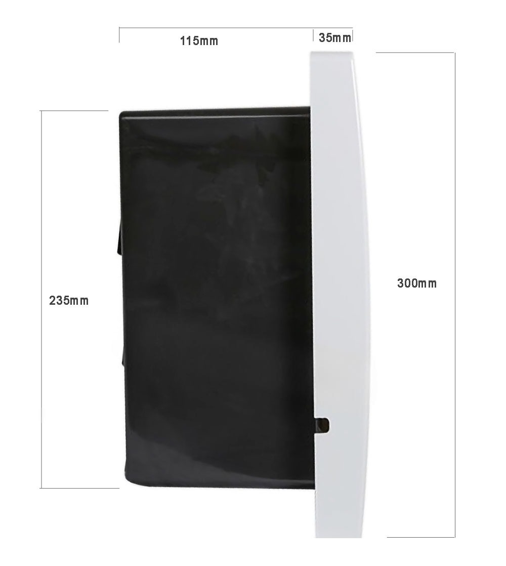 Quạt thông gió gắn tường Vinawind QTG-200PN (1 chiều) 250x250