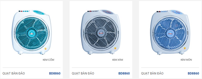 quạt hộp senko BD1010